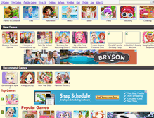 Tablet Screenshot of popgals.com